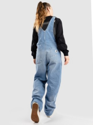 Carhartt WIP Bib Overall Straight Salopette en jeans ID 720806 Blue Tomato